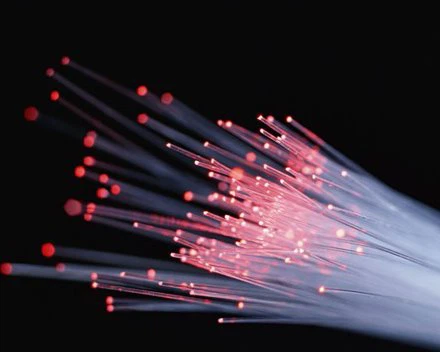 unjacketed bare optical fiber