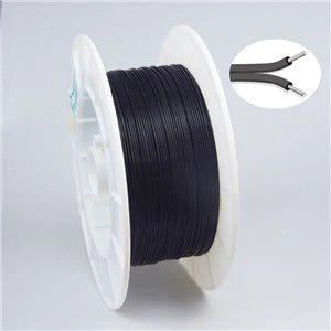 Kejbil tal-fibra ottika tal-plastik duplex LSZH